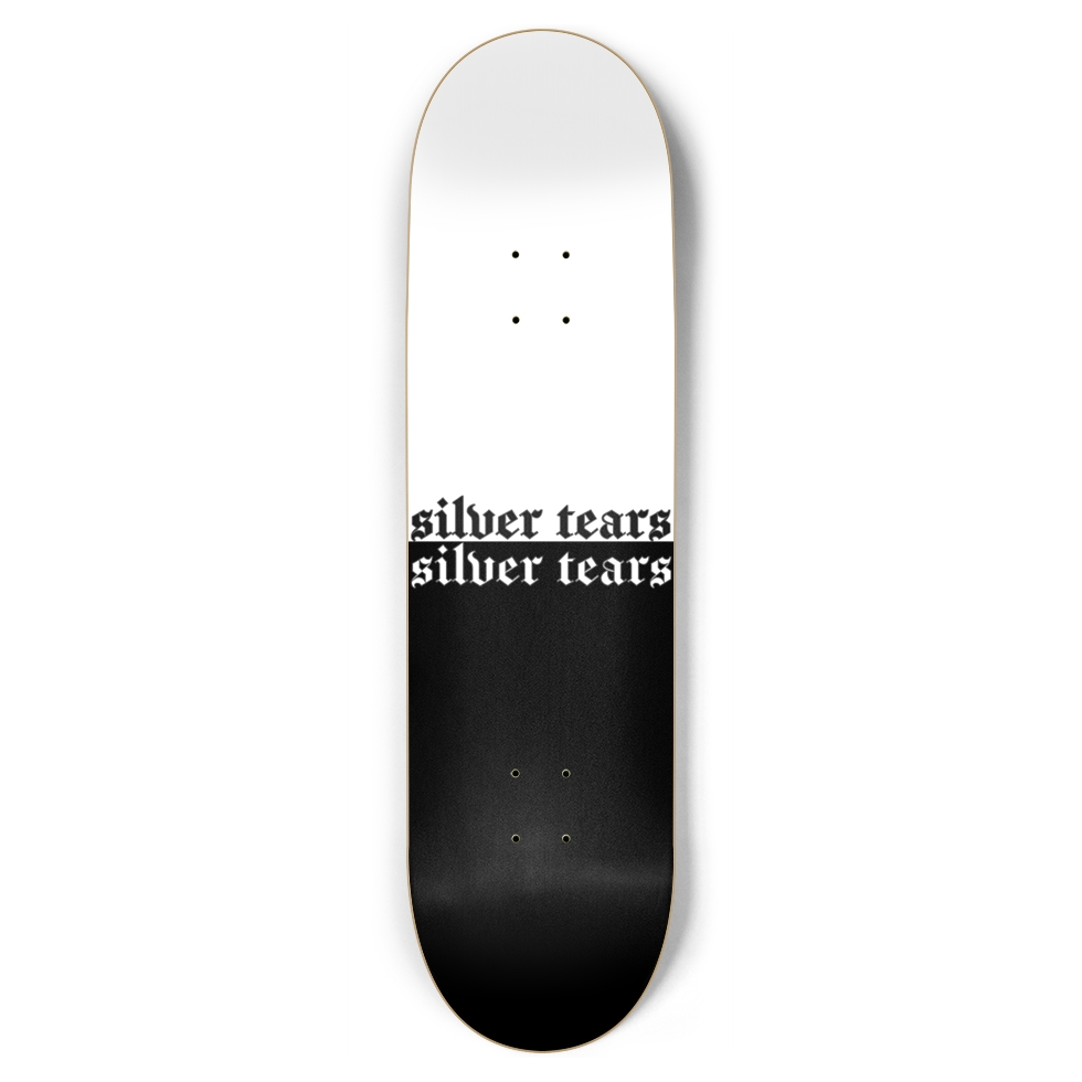 Silver Tears 01 Deck 8.75 Black+White