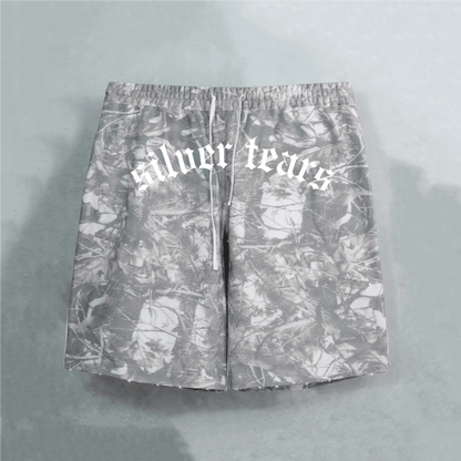 Unisex 100% Cotton French Terry Camo Shorts（400GSM）