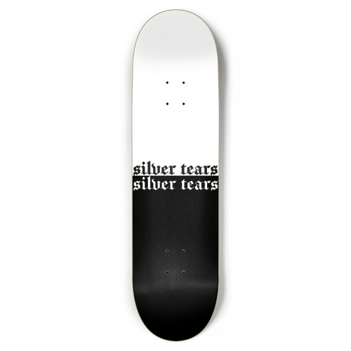 Silver Tears 01 Deck 8.75 Black+White