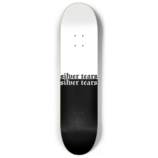 Silver Tears 01 Deck 8.0 Black+White